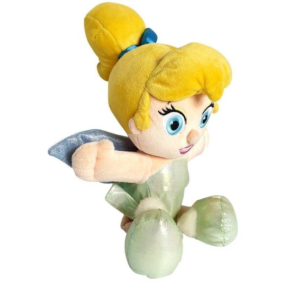 Walt Disney World Tinker Bell Plush 11" Doll Disneyland Peter Pan Snuggle Baby - Picture 4 of 7